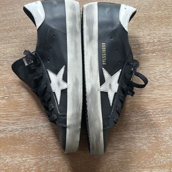 Golden Goose Super-Star Classic Black Size 38 Made in Italy NIB - Picture 7 of 11